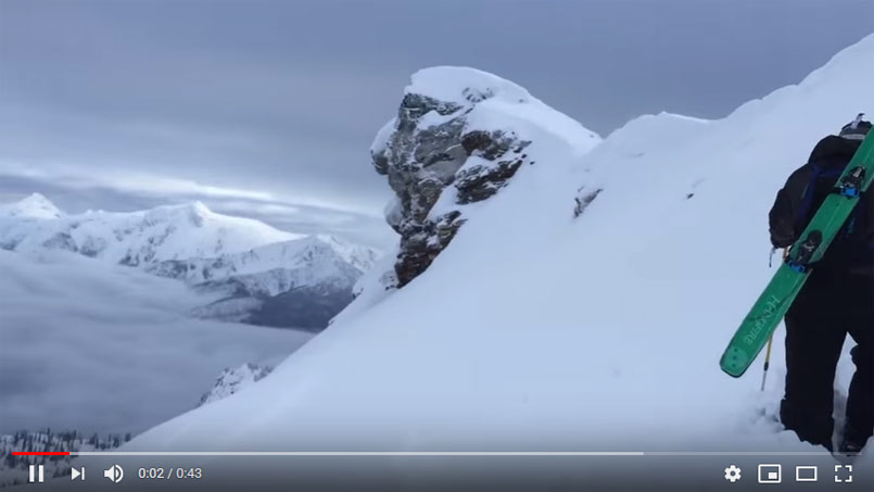 Dr. Jones Went CAT Skiing Last Week